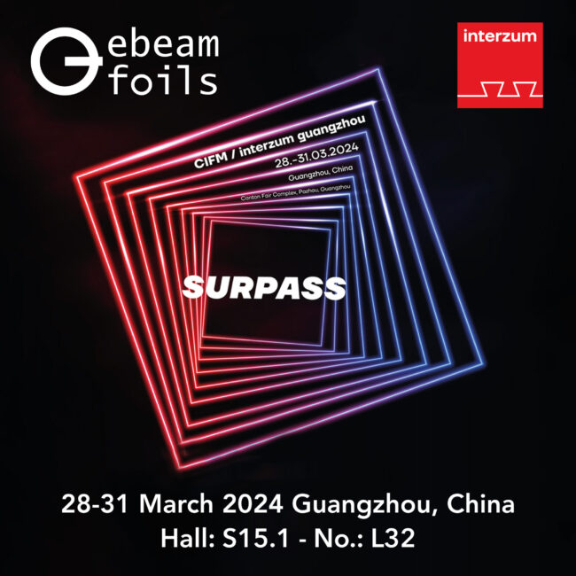 Banner insta new web Ebeam Foils Interzum firma 24